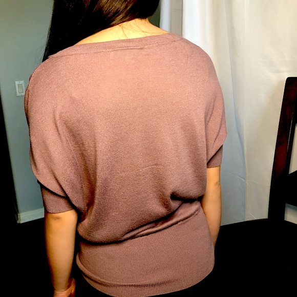 Loft bat wing sweatshirt with lose boat neck 3/$10 - Picture 3 of 3